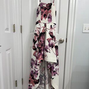 Xtraordinary floral high-low ball gown